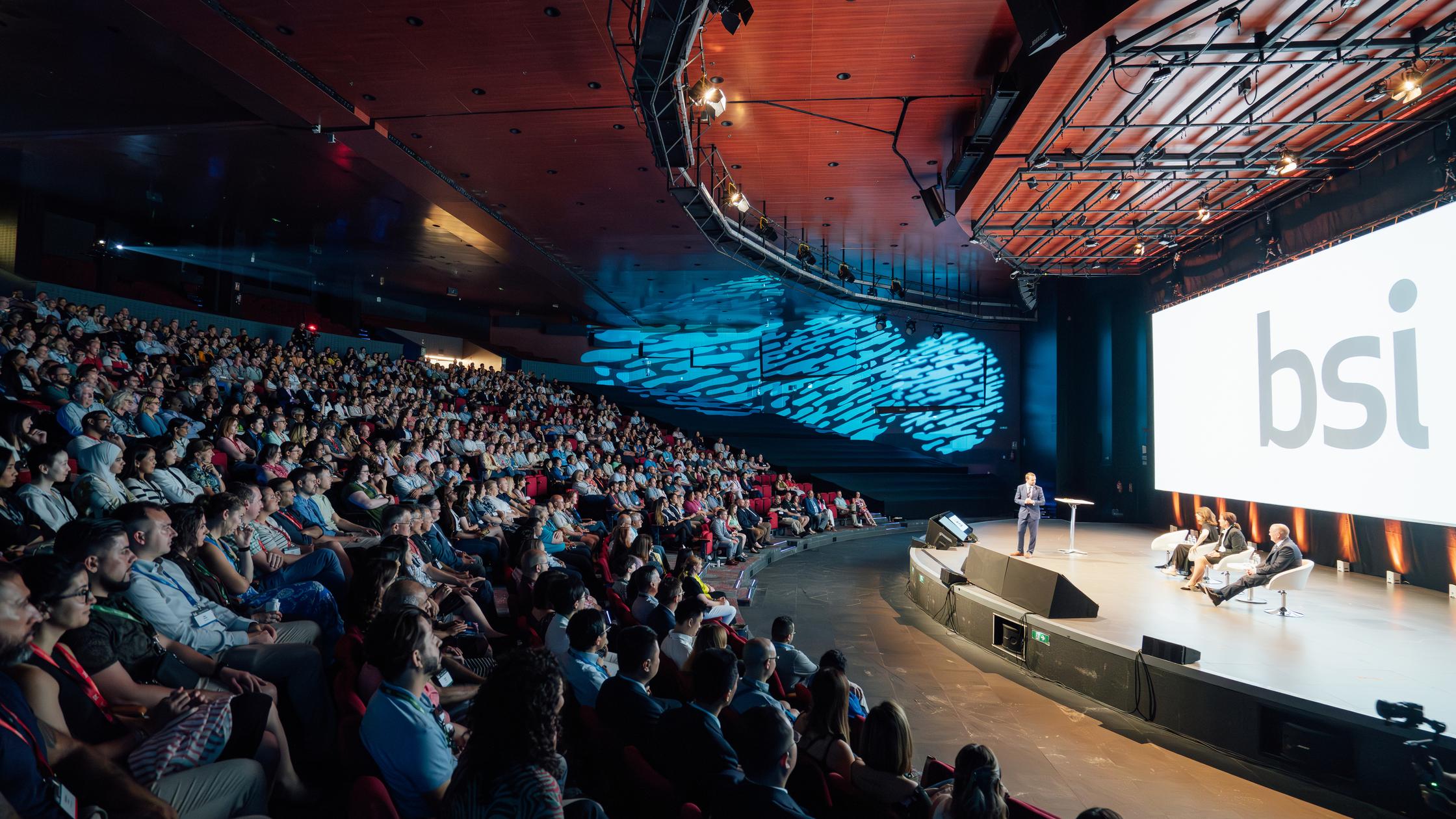 A group of people in a training event