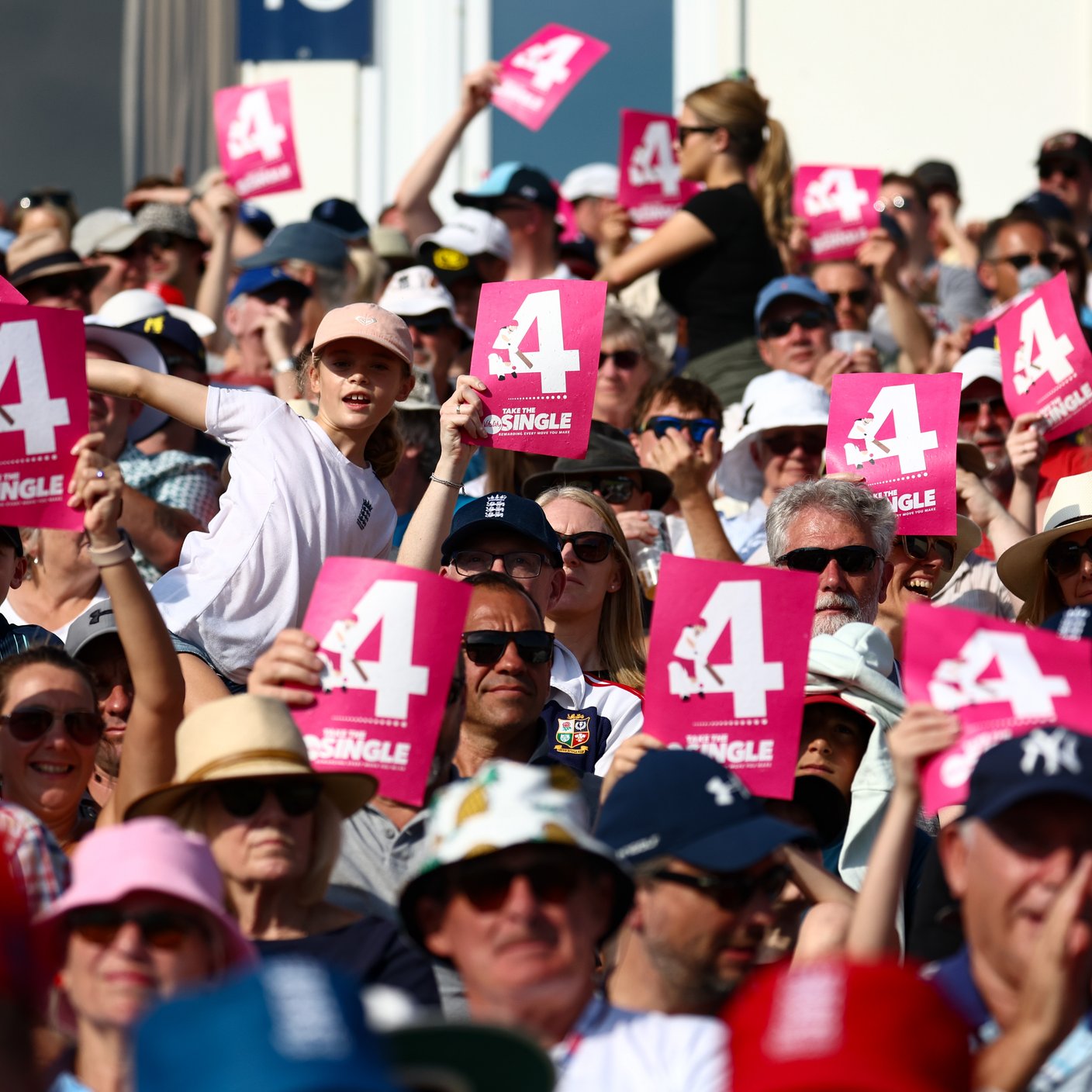 View of multiple people at event.